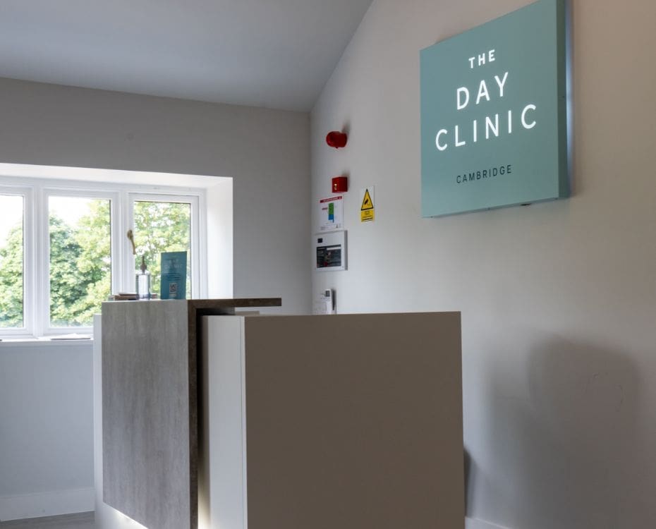 Reception Area of the Day Clinic